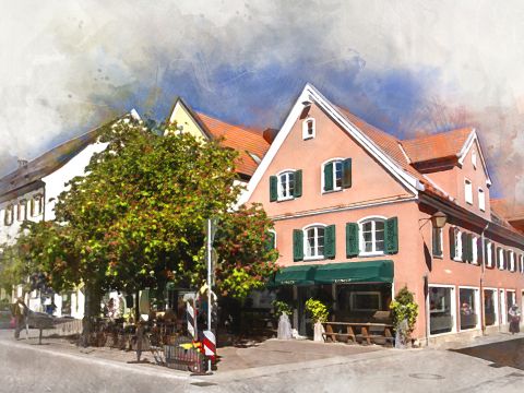 Geschäftshaus in der Landshuter Straße