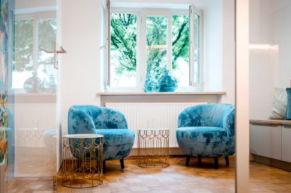 Wartezimmer Gynpraxis Dilenge Freising