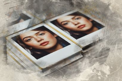 Stapel von Fotos, die alle gleich langweilig aussehen