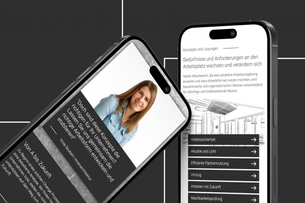 Homepage R.E.E.S. auf IPhone
