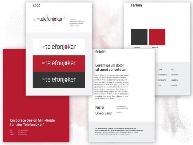 Corporate-Design-Guide – Der Telefonjoker