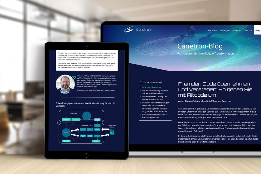 Das Unternehmens-Blog mit Fachbeiträgen
