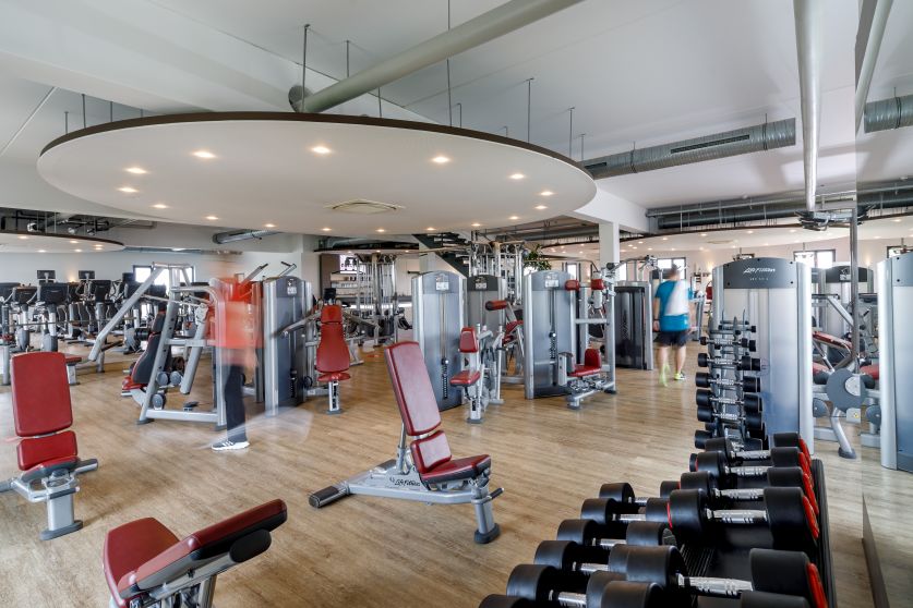 Fotoaufnahmen im Fitnessstudio